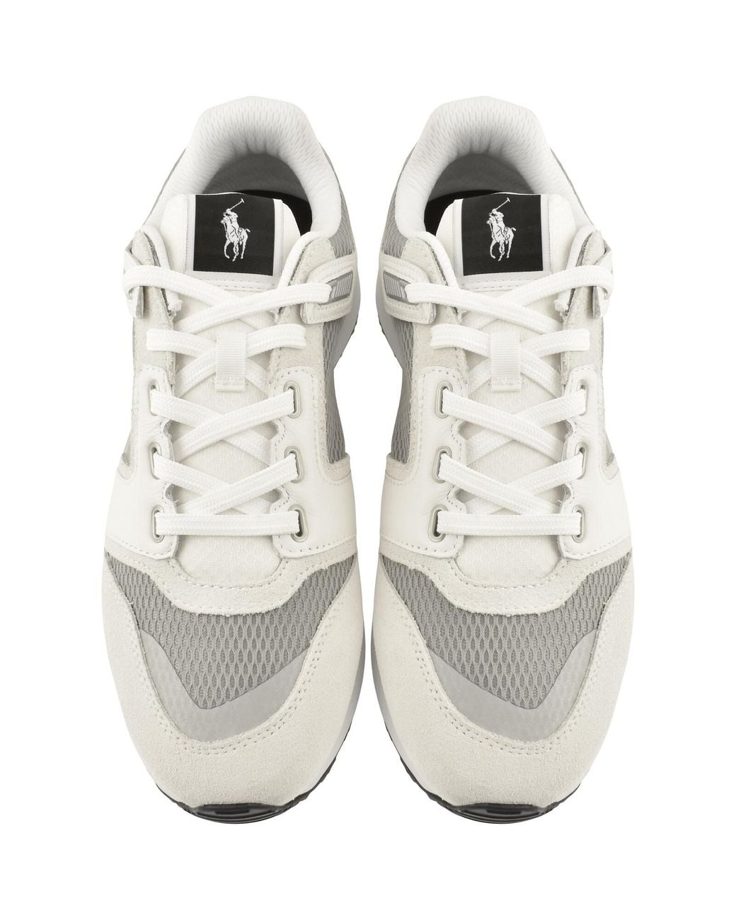 Ralph Lauren White Train 89 Trainers for men