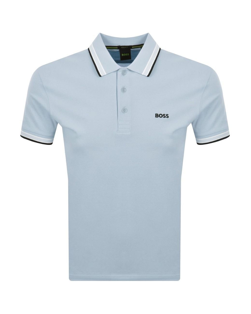 Boss Blue Boss Paddy Polo T Shirt Open for men