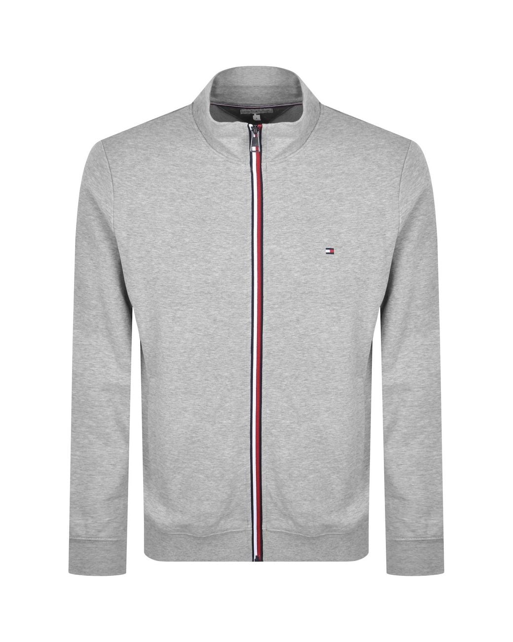 Tommy Hilfiger Gray Tipping Track Sweatshirt for men