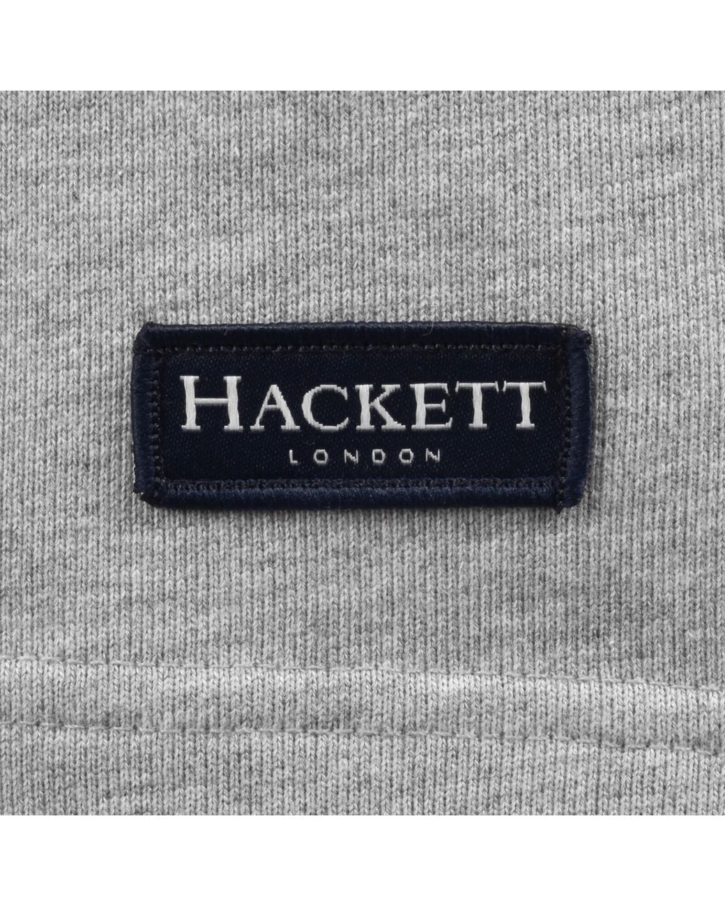 Hackett Gray Essential Badge Shorts for men