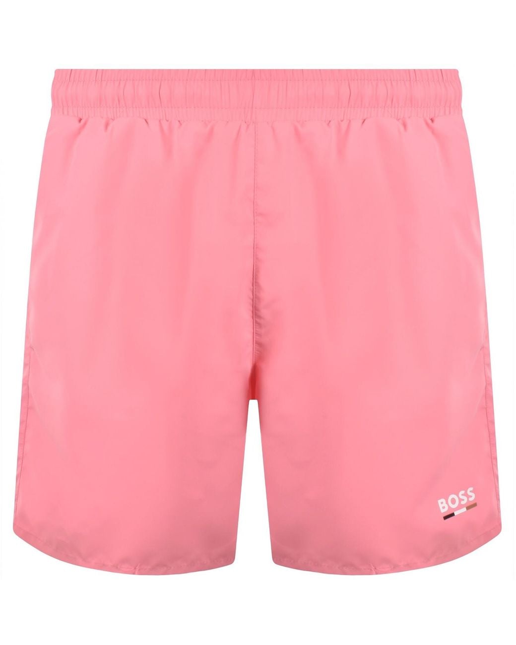 BOSS BUSINESS Pink Boss Swordfish Swim Shorts for men