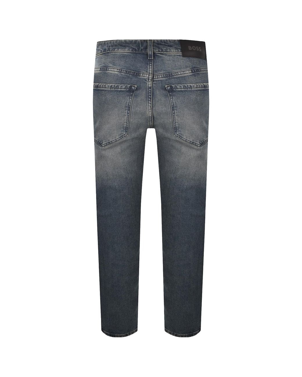 BOSS BUSINESS Blue Boss Ogden Straight Fit Jeans Medium for men