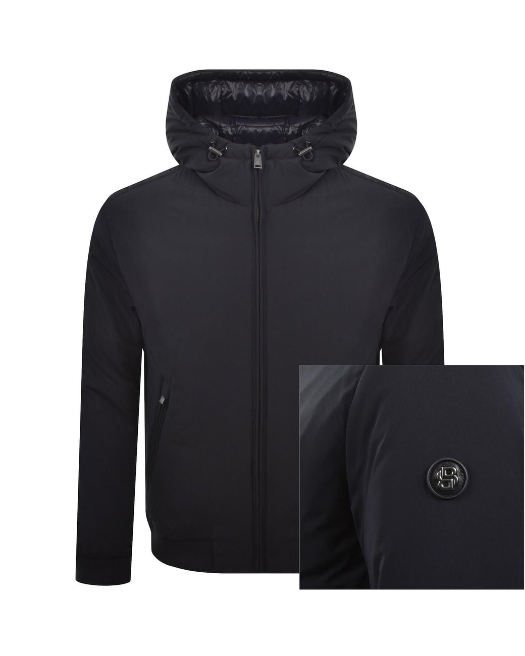 BOSS BUSINESS Blue Boss Caniol Jacket Dark for men