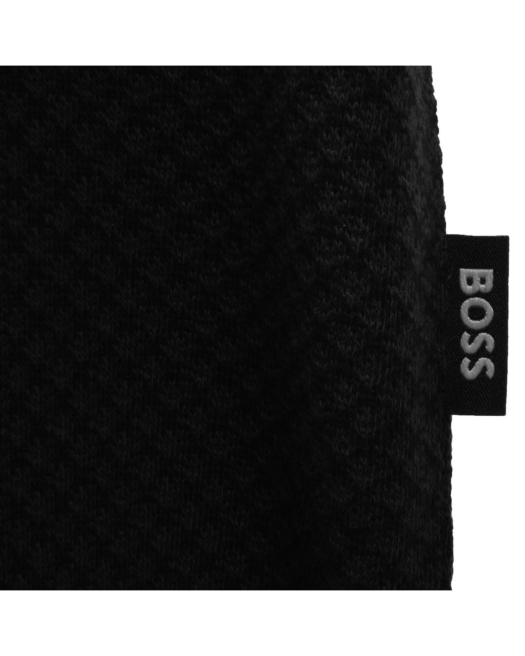BOSS BUSINESS Black Boss Peduzzi 06 Polo T Shirt for men