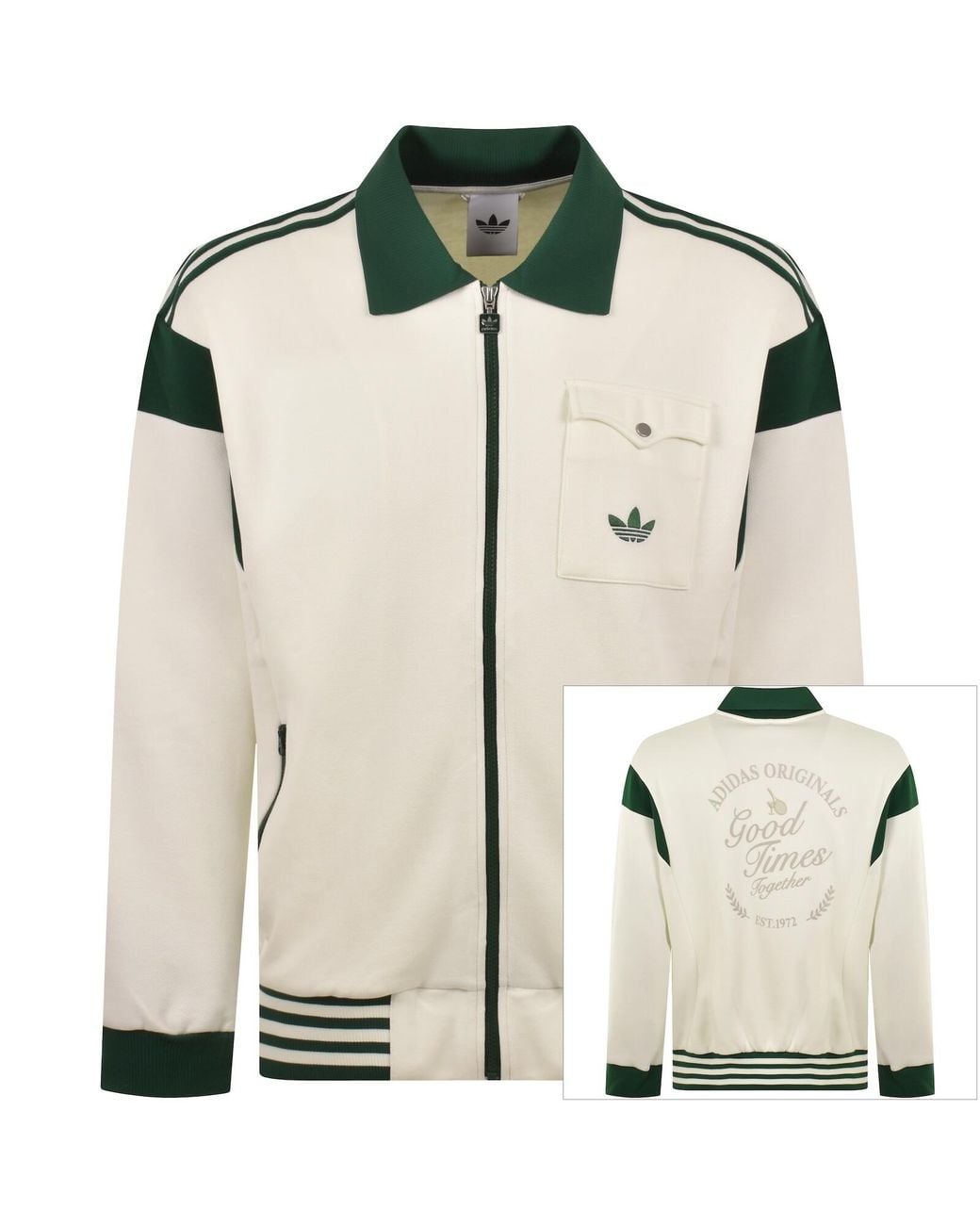 Adidas Originals Natural Track Top for men