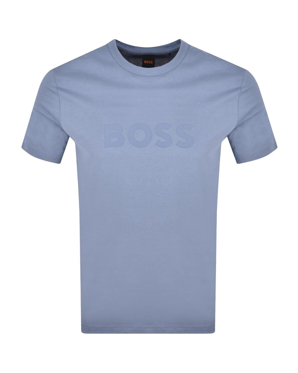 Boss Blue Boss Regular Fit Logo T Shirt for men