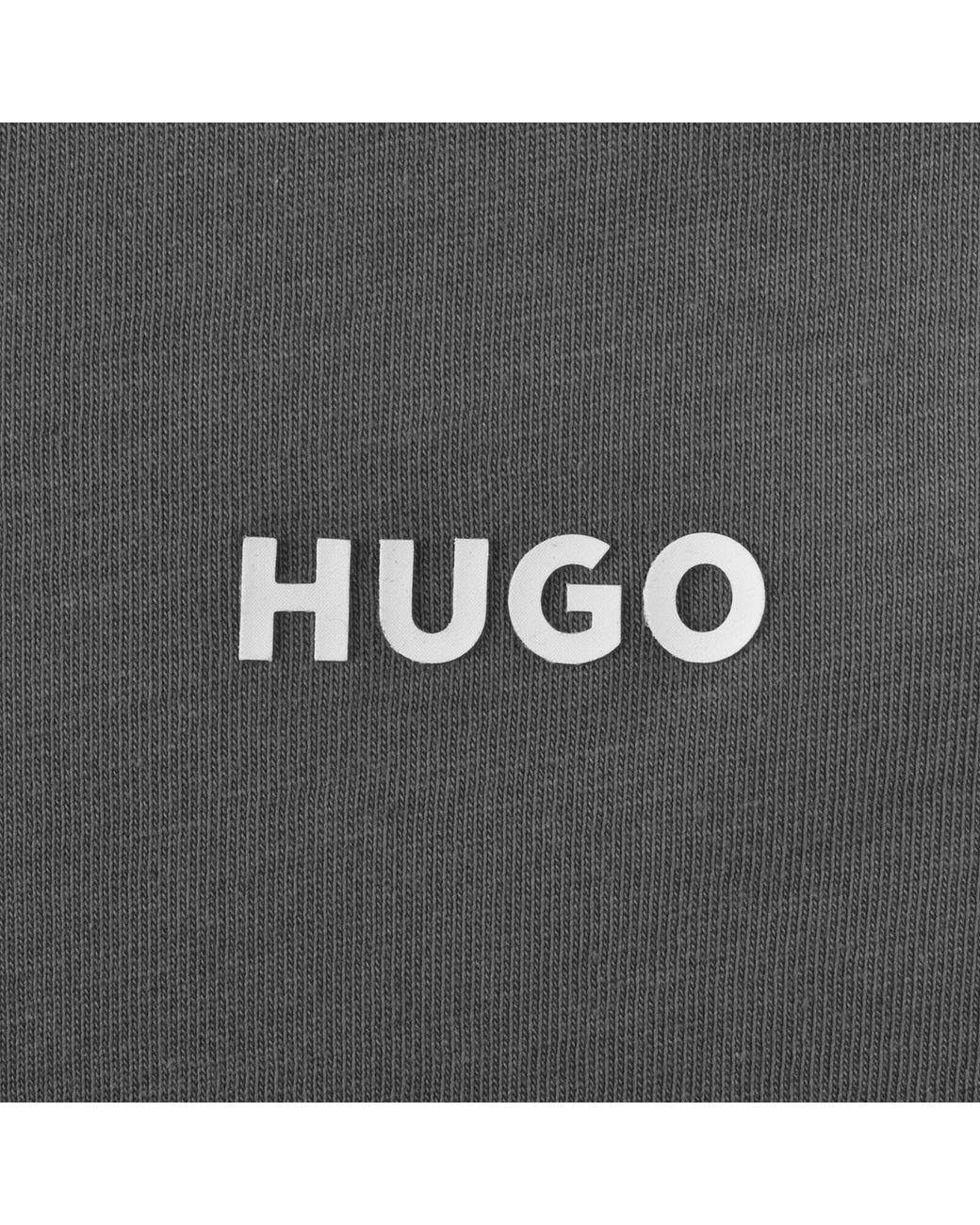 HUGO Gray Dero222 T Shirt for men