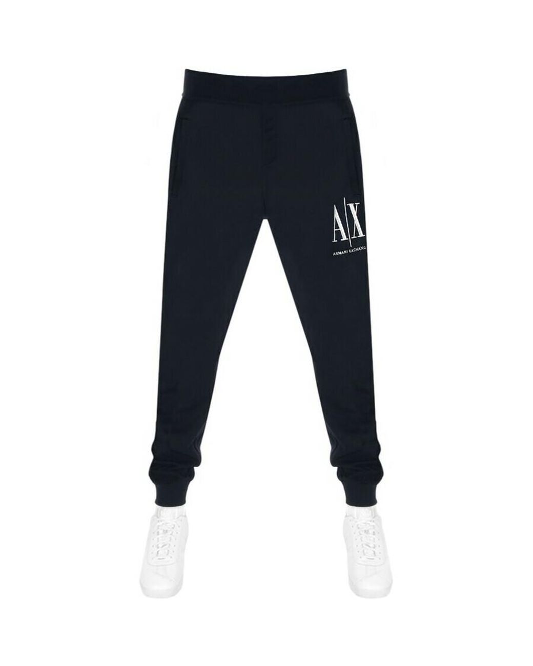 Armani Exchange Cotton Crew Neck Logo 
