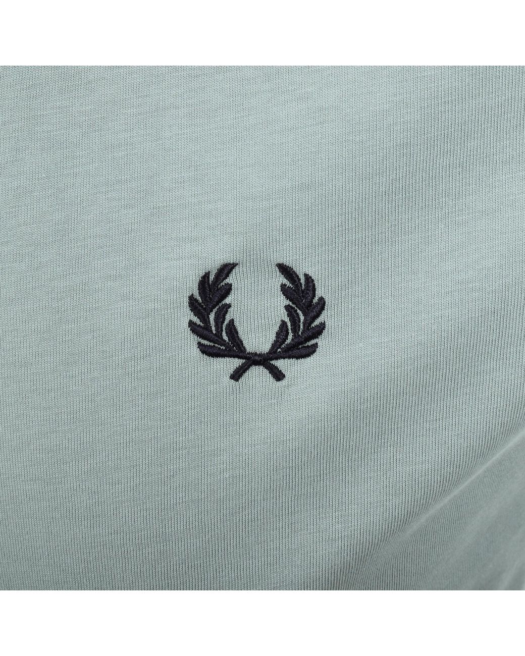 Fred Perry Green Ringer T Shirt for men