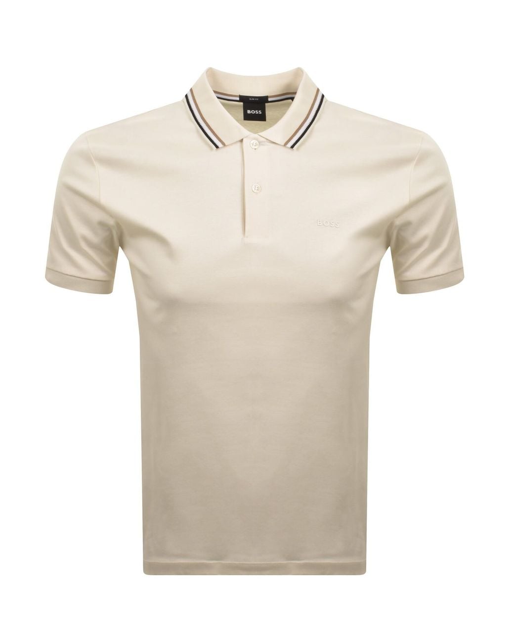 BOSS BUSINESS Natural Boss Penrose 38 Polo T Shirt for men
