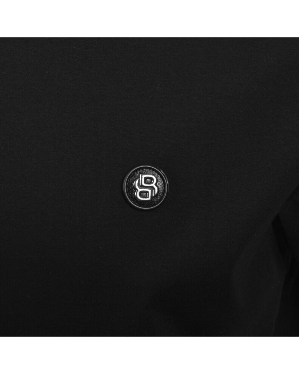 BOSS BUSINESS Black Boss C Taut 01 Mercerised T Shirt for men