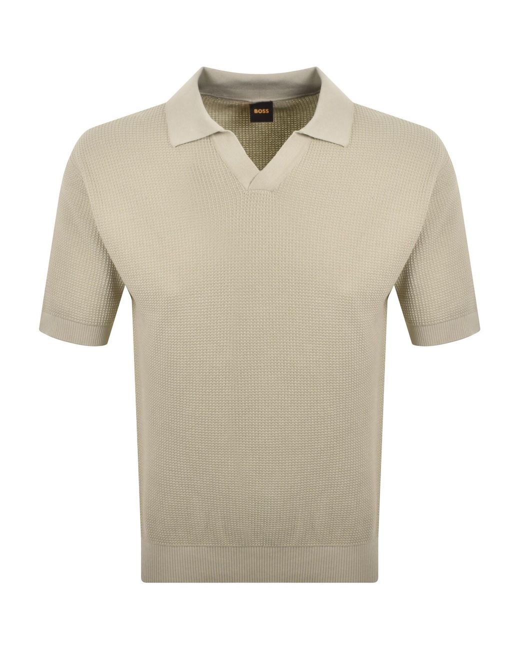 Boss Natural Boss Kocello Relaxed Knit Polo for men