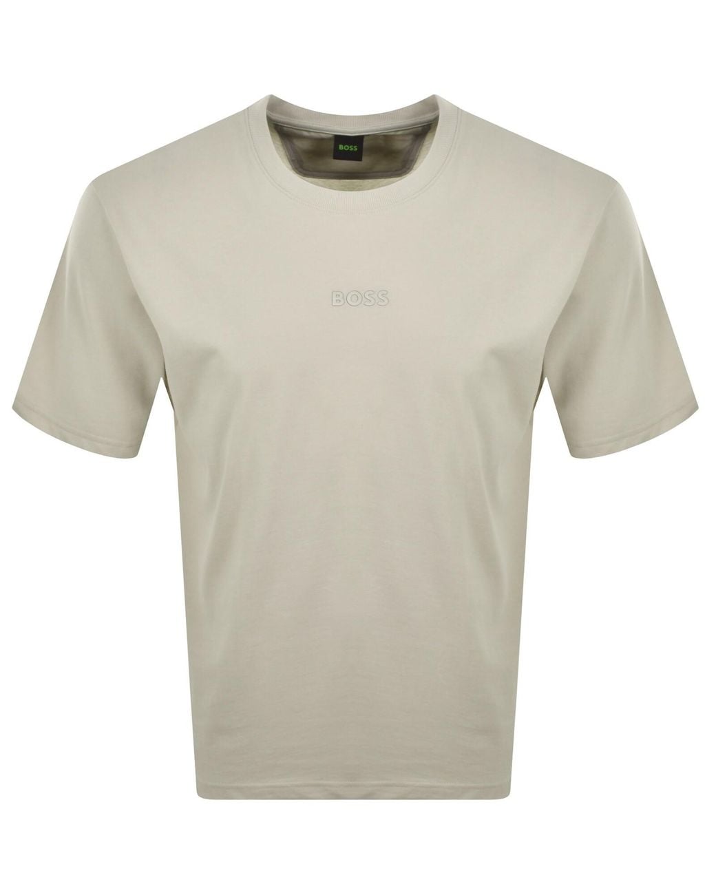 Boss Gray Boss Tee 10 T Shirt Light for men