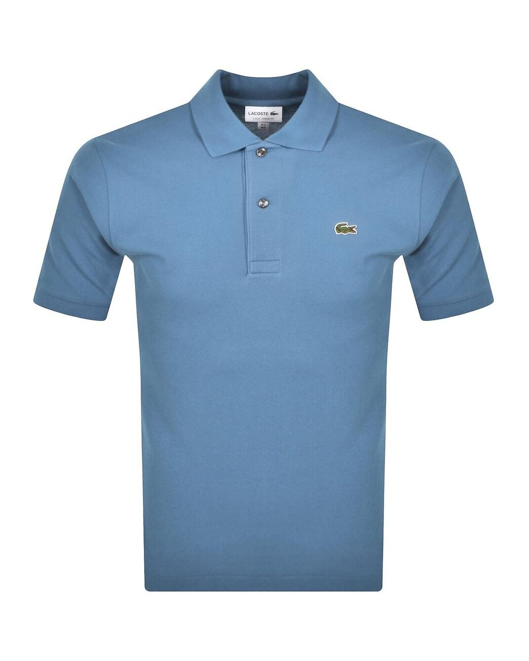 Lacoste Blue Short Sleeved Polo T Shirt for men