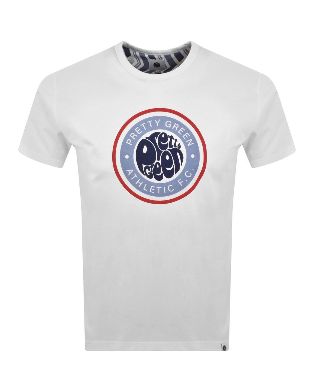 Pretty Green Gray Kingsleigh T Shirt for men