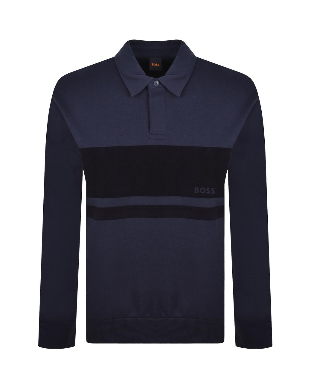 Boss Blue Boss Frost Tape Sweatshirt Dark for men