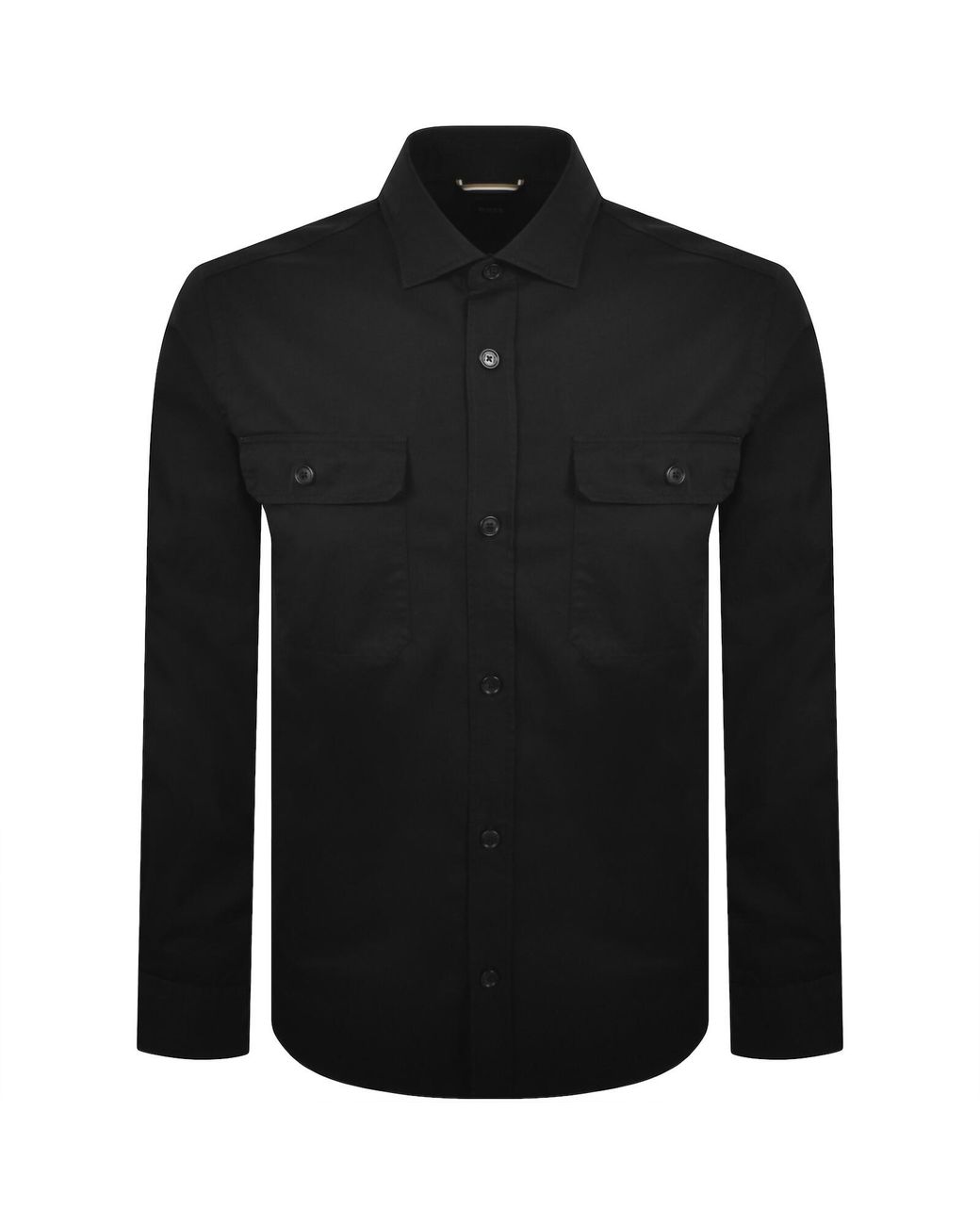 BOSS BUSINESS Black Boss Heritage Casual Fit Shirt for men