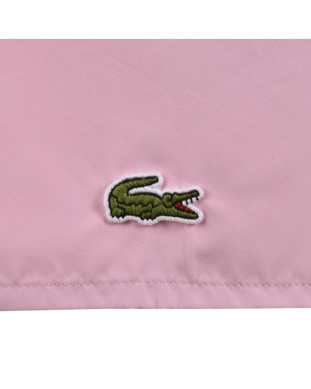 Lacoste Pink Core Essentials Swim Shorts for men