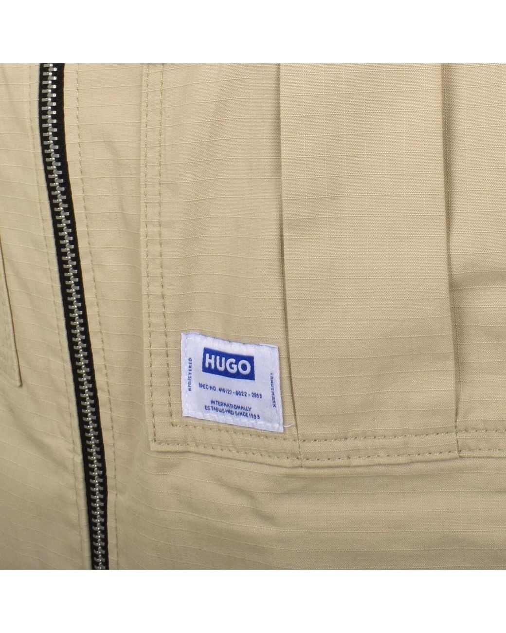 HUGO Natural Bino Relaxed Fit Jacket for men