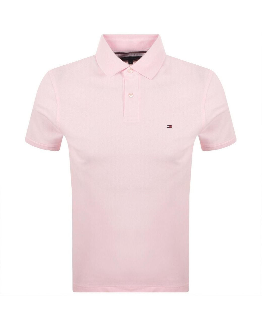 Tommy Hilfiger Pink Regular Fit 1985 Polo T Shirt for men