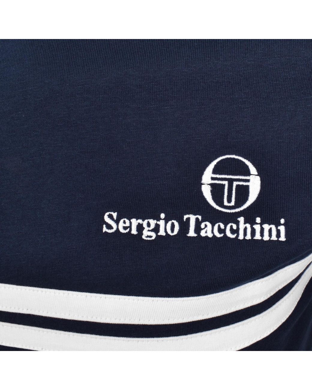 Sergio Tacchini Blue New Supermac T Shirt for men