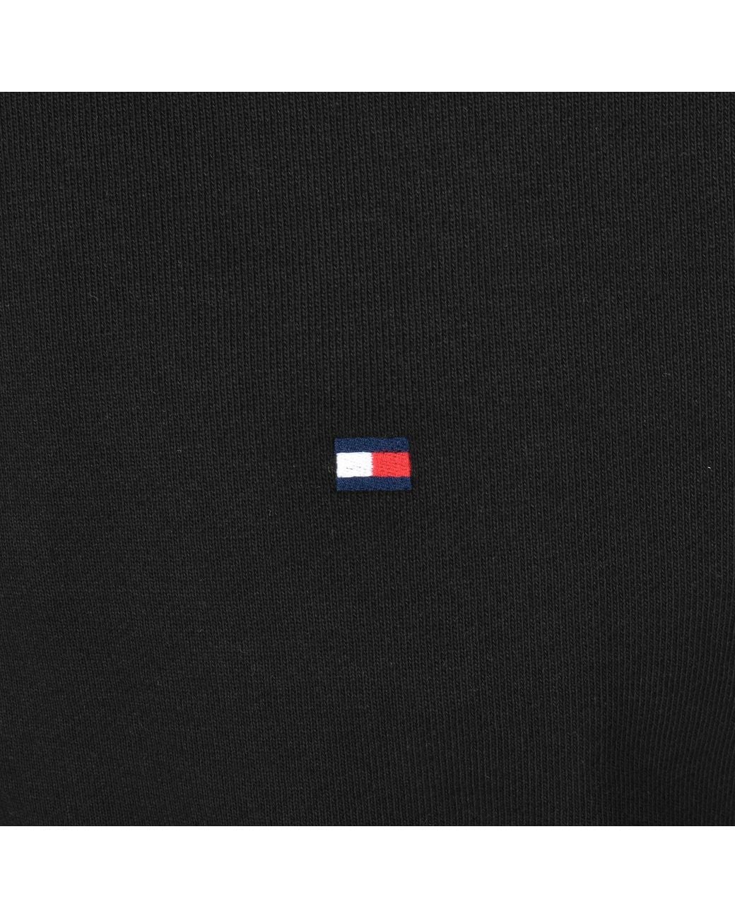 Tommy Hilfiger Black Tipping Track Sweatshirt for men