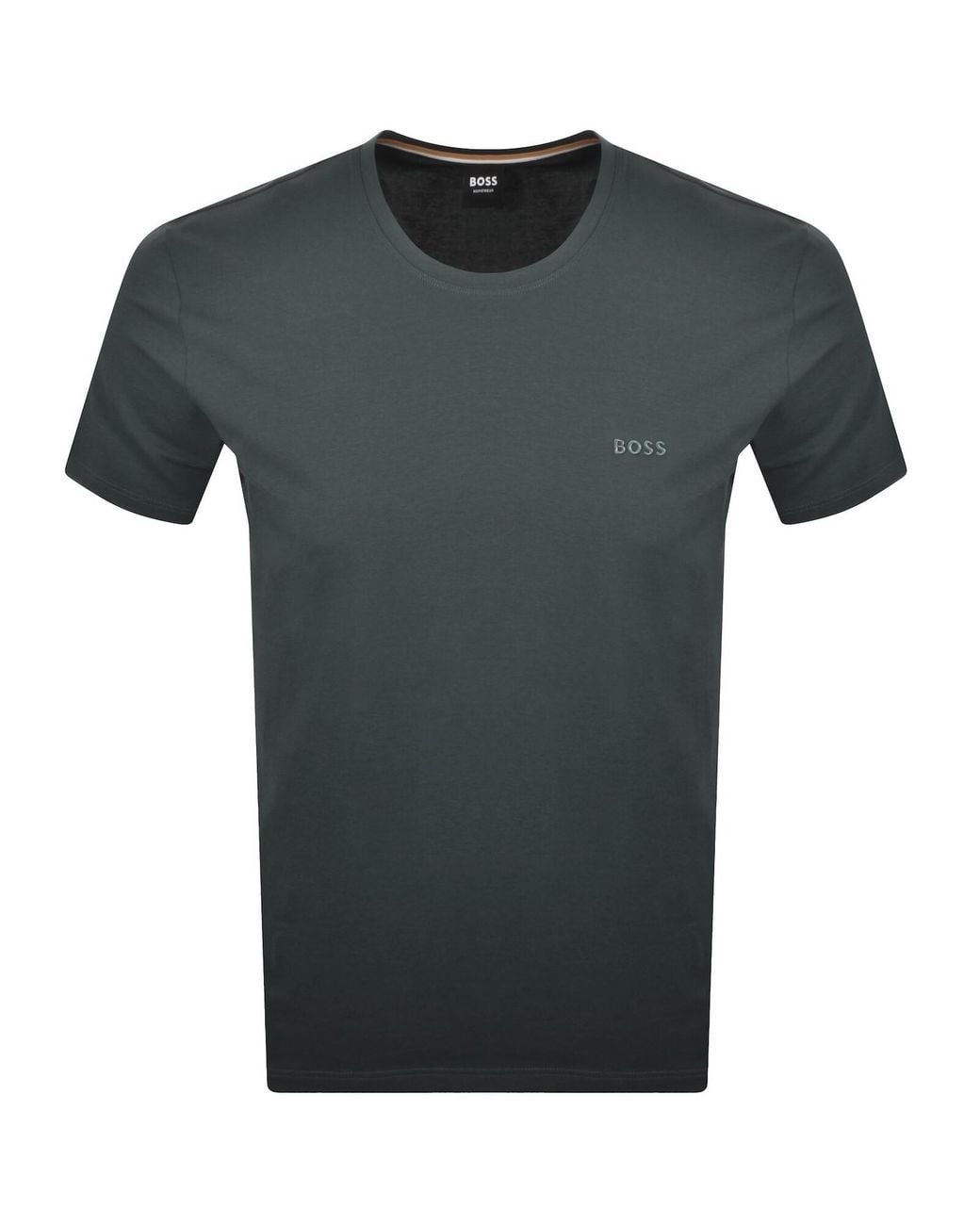 BOSS BUSINESS Green Boss Mix And Match T Shirt for men