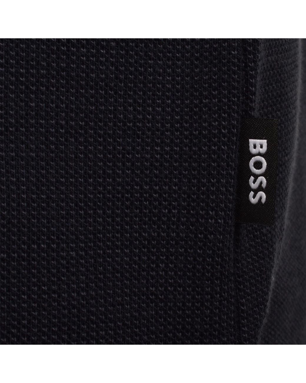 BOSS BUSINESS Black Boss Thompson 81 T Shirt for men