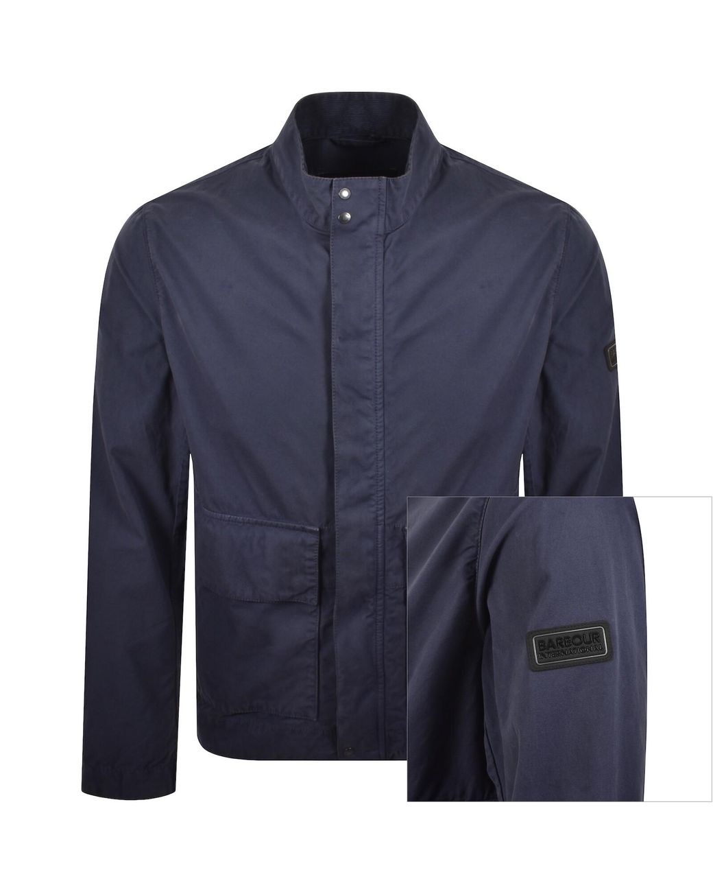 Barbour Blue Melrow Casual Jacket for men