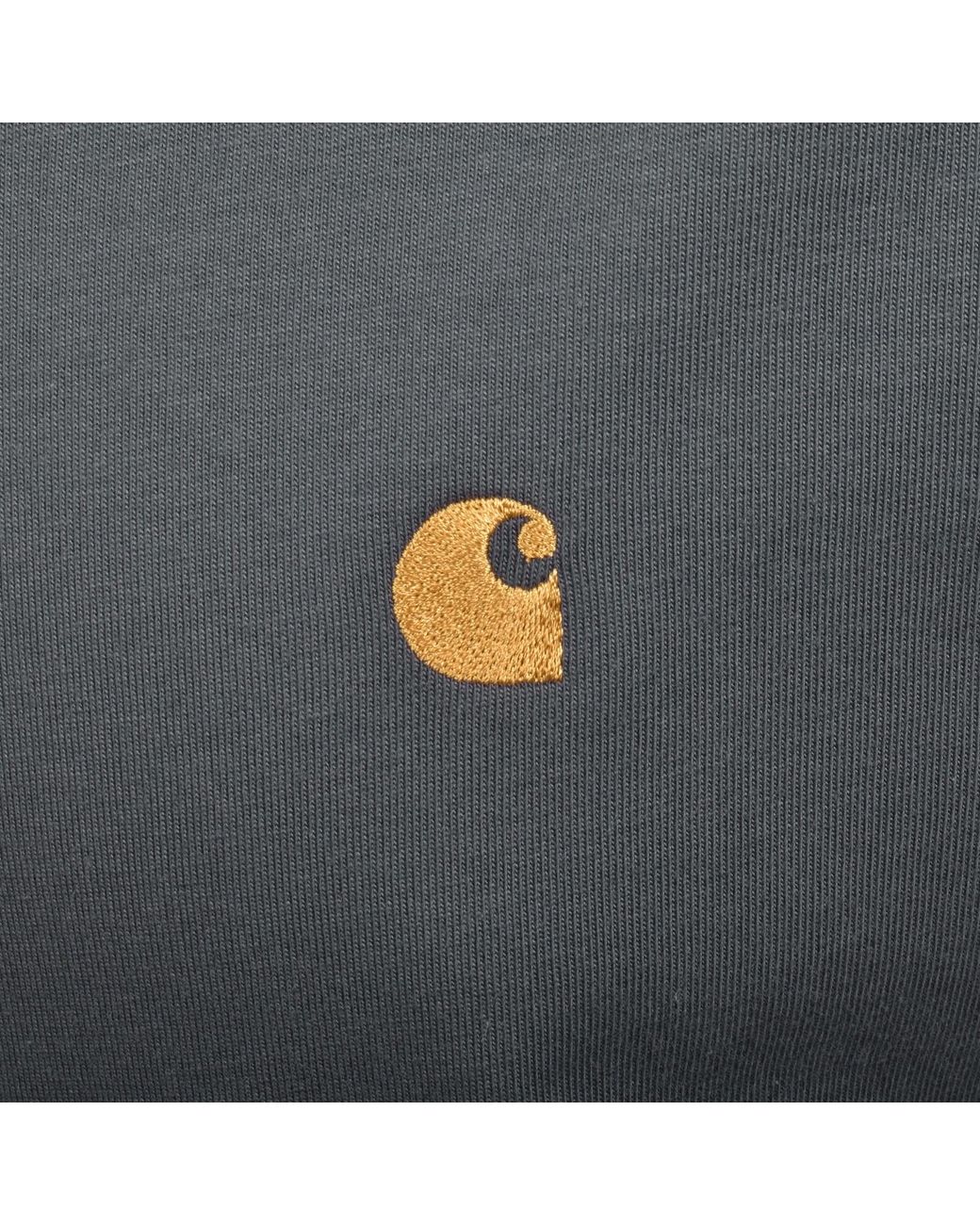 Carhartt Gray Chase T Shirt for men