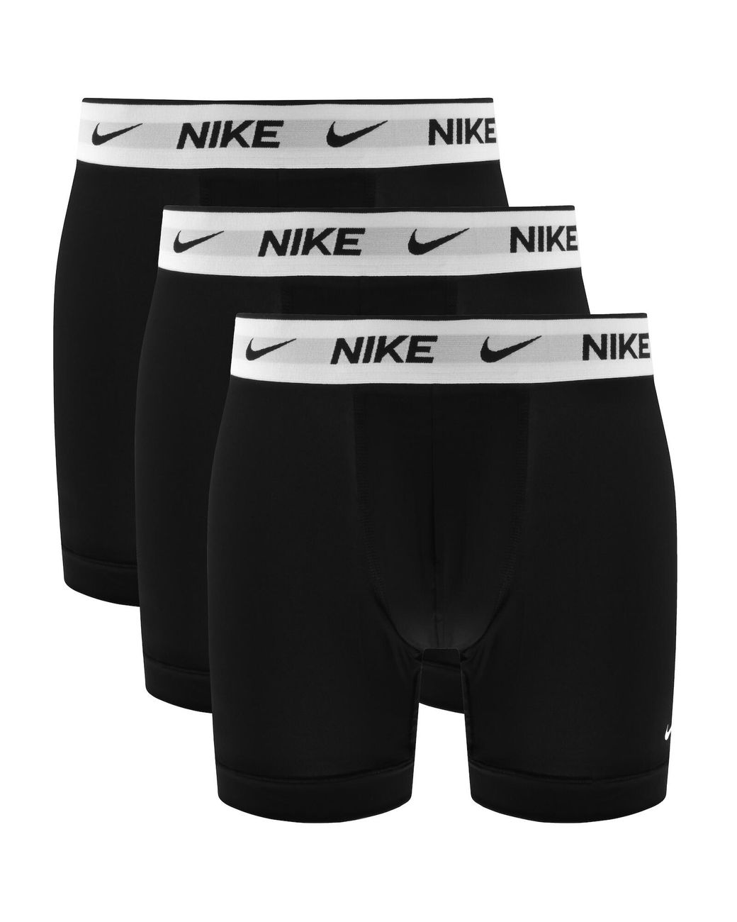 Nike Black 3 Pack Everyday Boxer Briefs for men