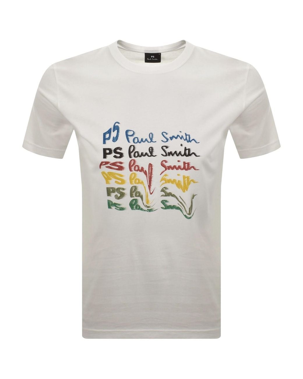 Paul Smith Gray Ps Regular Fit T Shirt for men