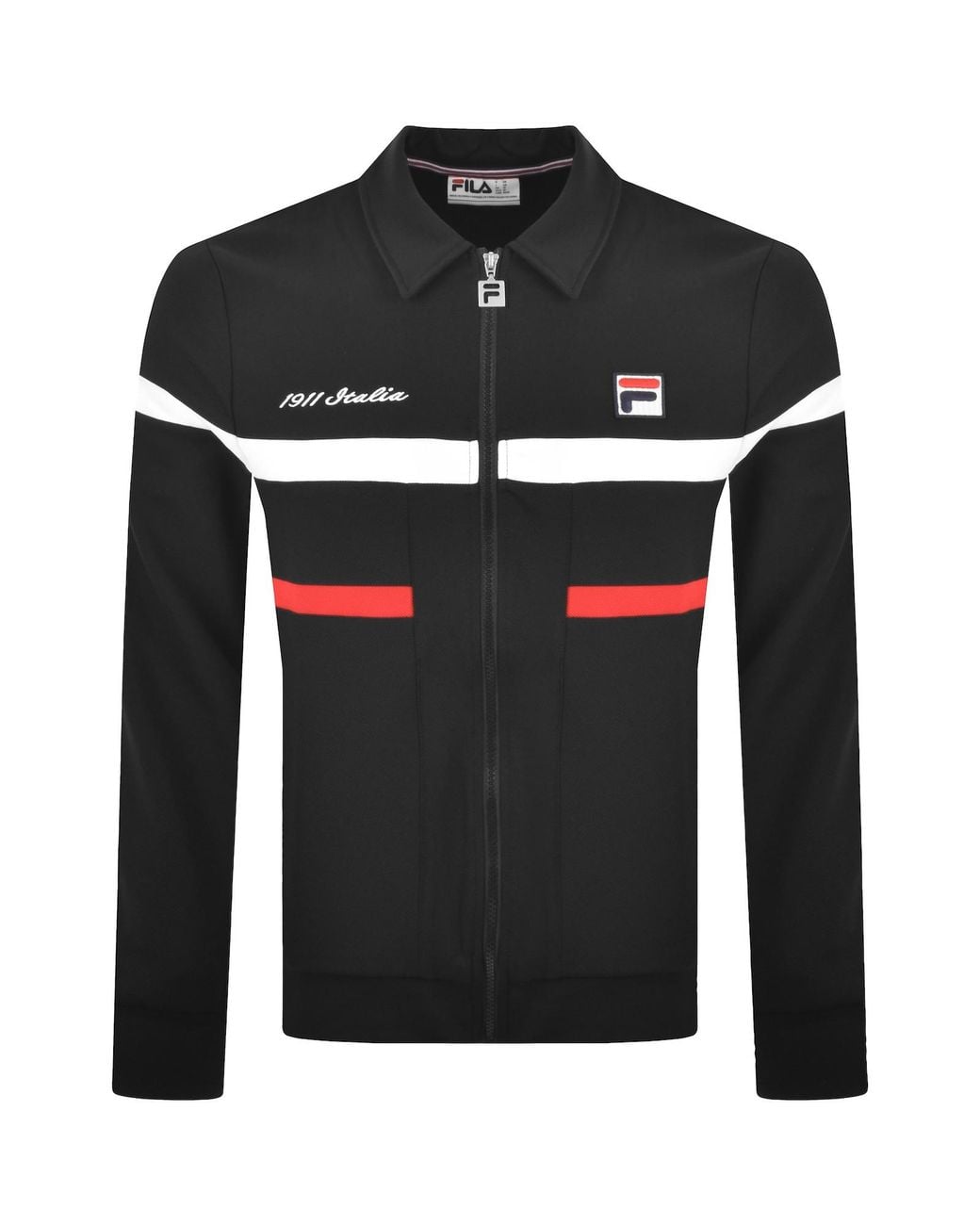 Fila Black Fila Alex Track Jacket for men
