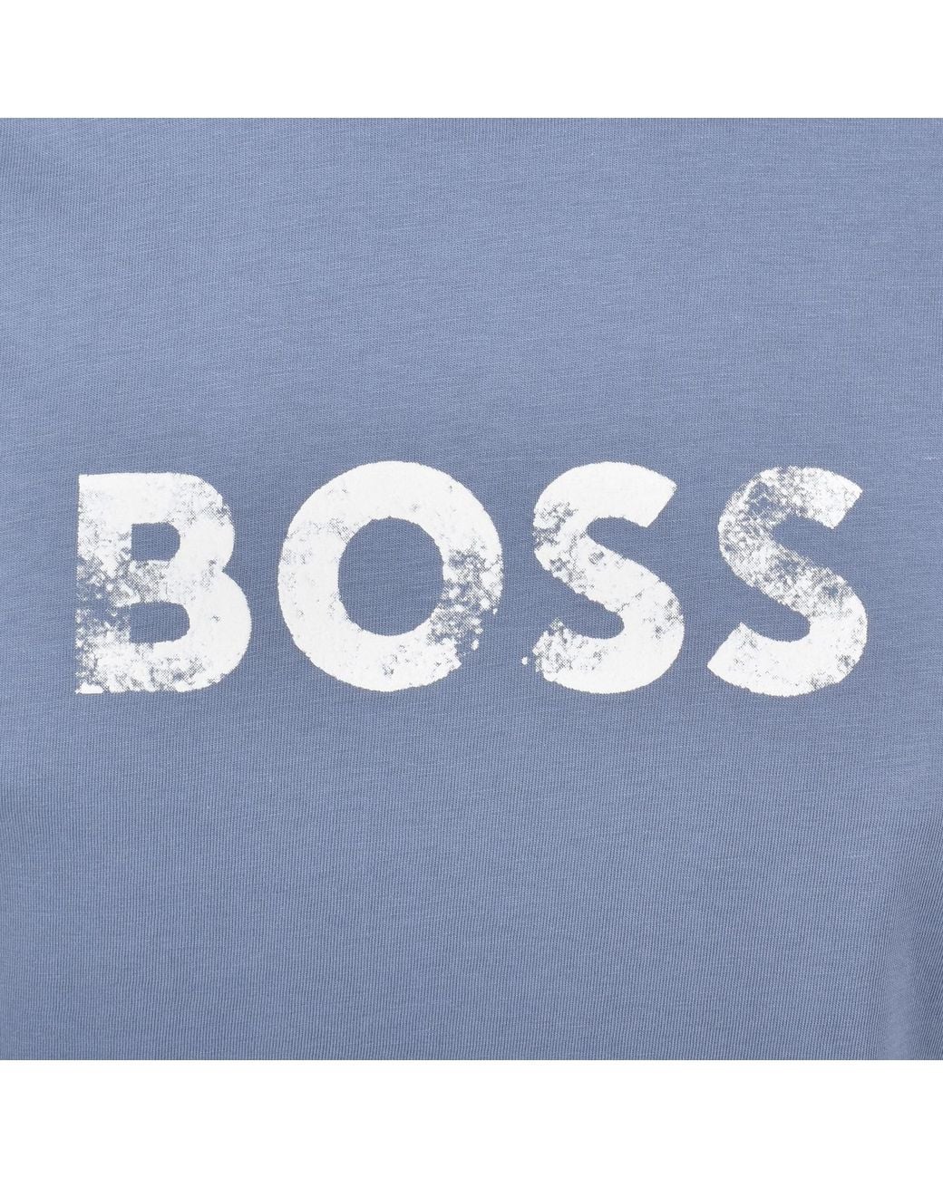 Boss Blue Boss Te Effect T Shirt for men