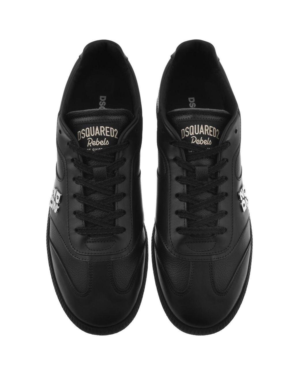 DSquared² Black Rebel Trainers for men