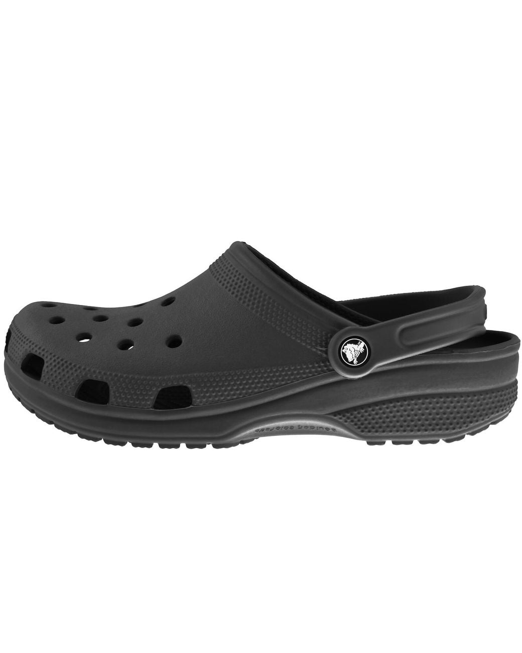 CROCSTM Black Classic Clogs for men