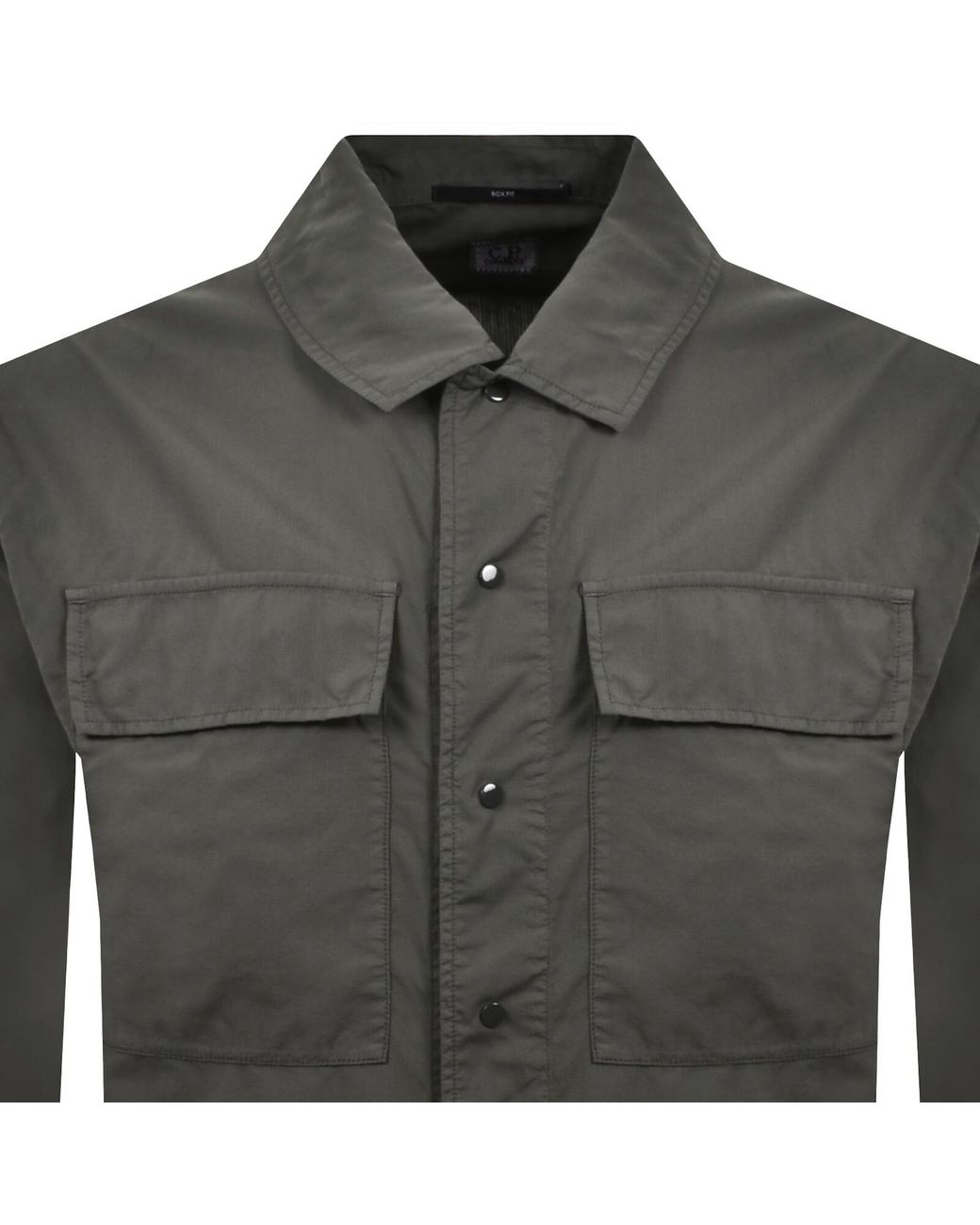 C P Company Gray Cp Company Overshirt for men