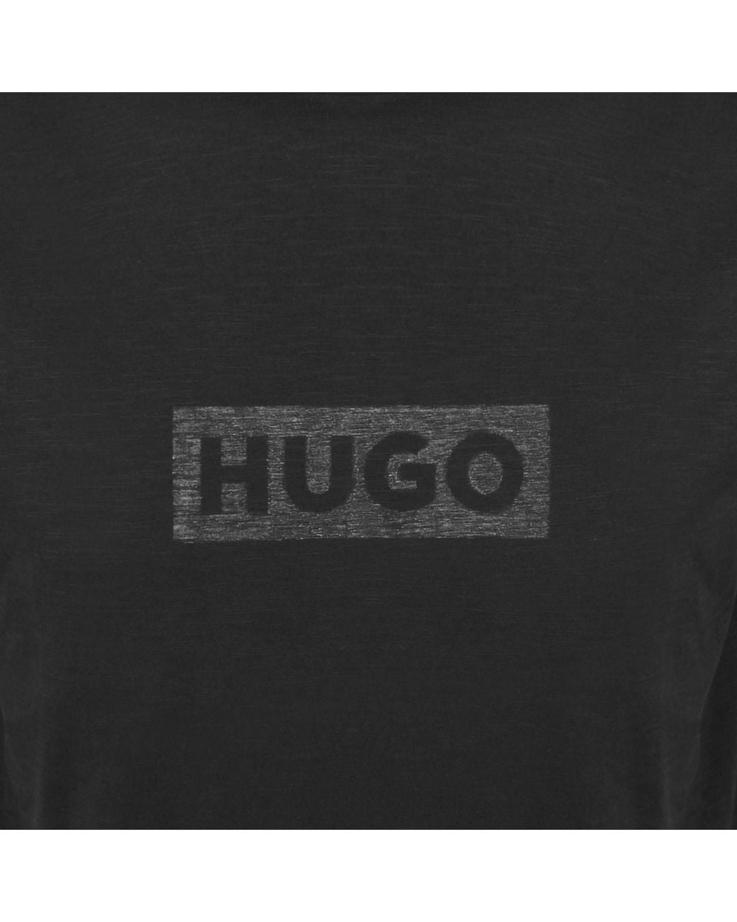 HUGO Black Norvit T Shirt for men
