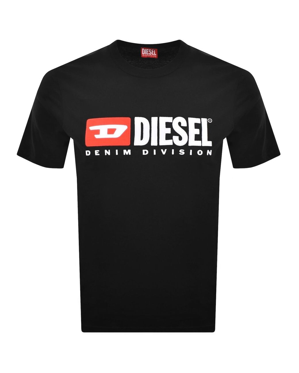 DIESEL Black T Boxt Div T Shirt for men