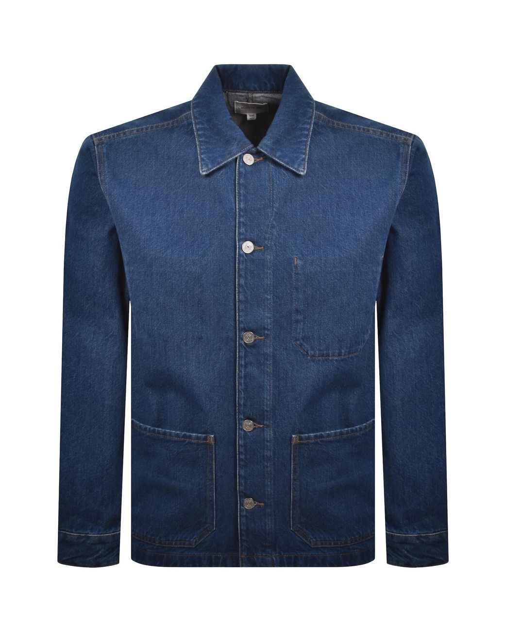 Lacoste Blue Denim Overshirt for men