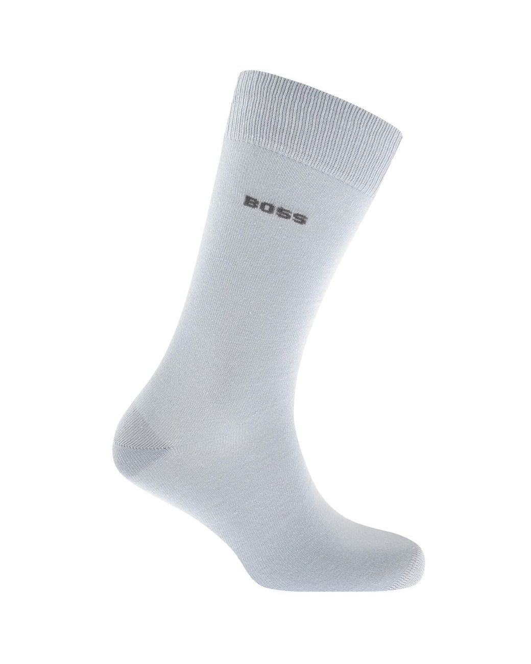 BOSS BUSINESS Black Boss 5 Pack Logo Crew Socks for men