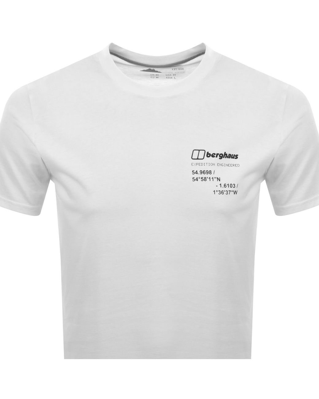 Berghaus White Mount 10 T Shirt for men