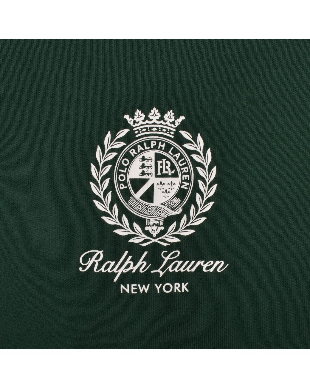 Ralph Lauren Green Logo Polo Sweatshirt for men