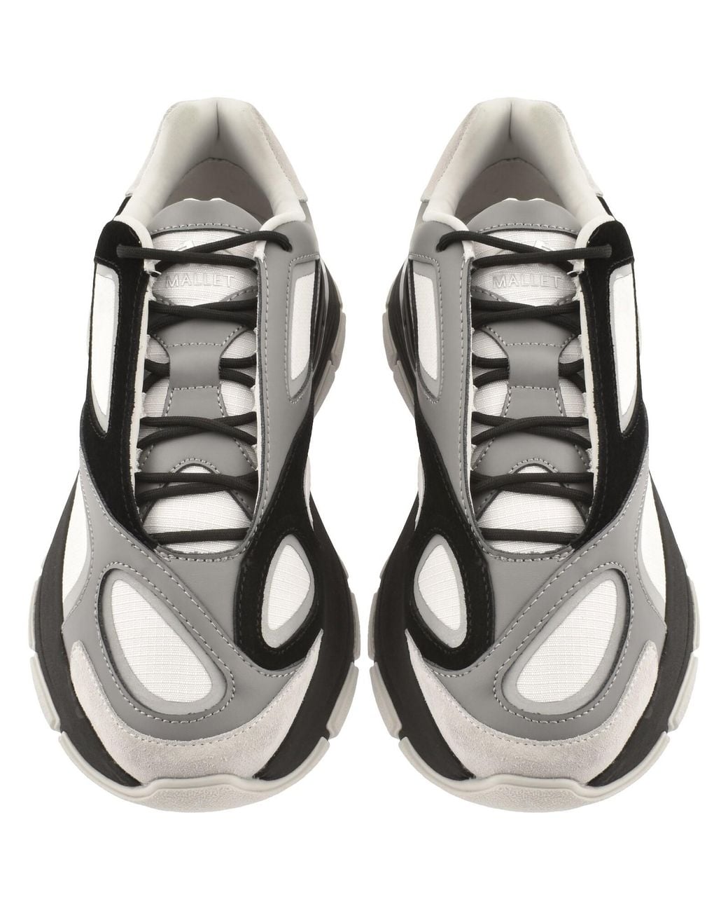Mallet Black Orb Trainers for men