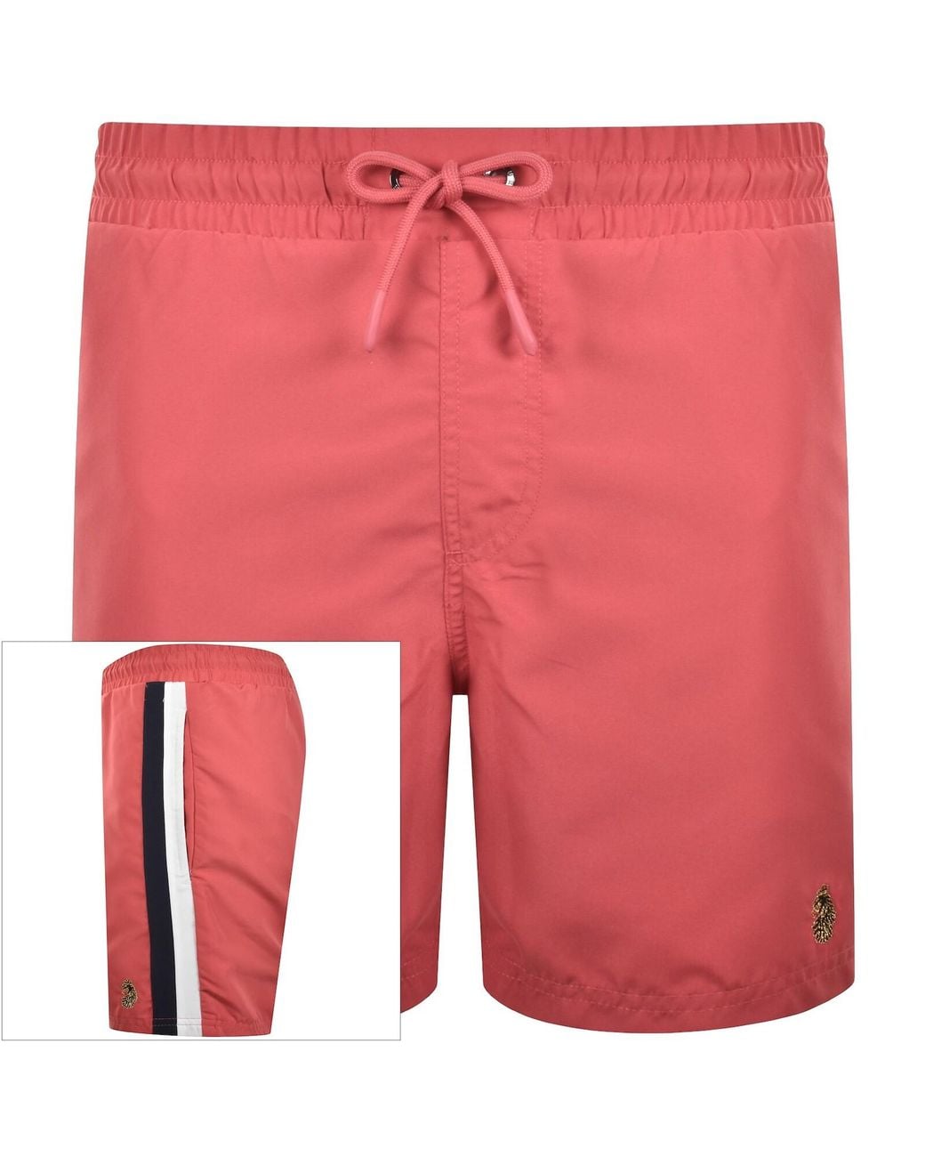 Luke 1977 Red Cabo San Swim Shorts for men