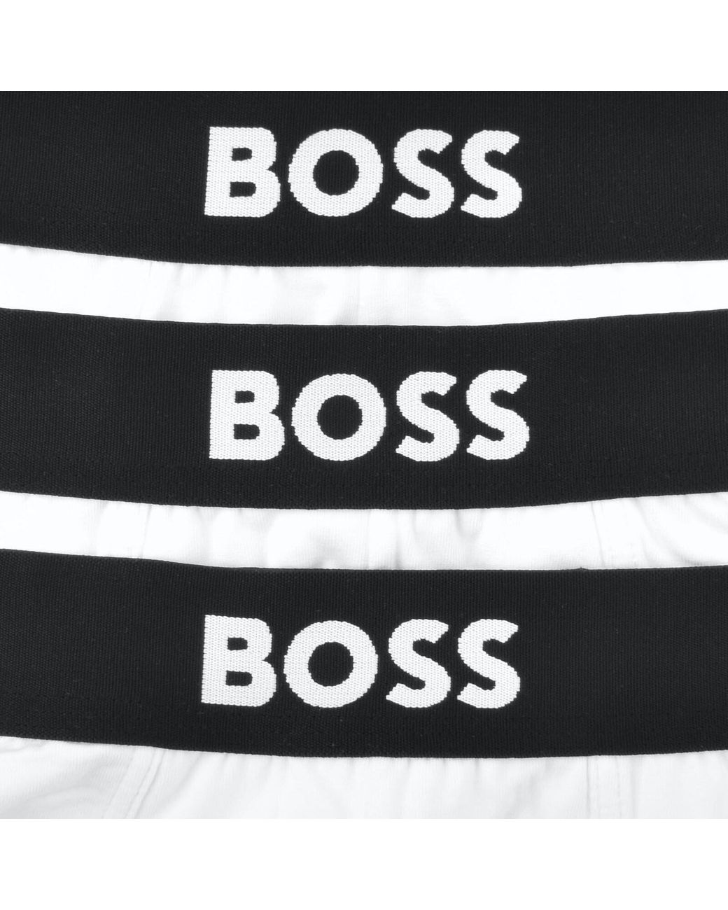 BOSS BUSINESS White Boss One 3 Pack Boxer Briefs for men