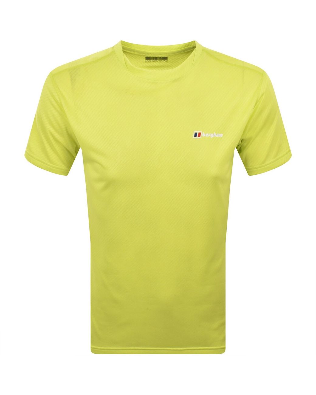 Berghaus Yellow Dawdon Tech T Shirt for men