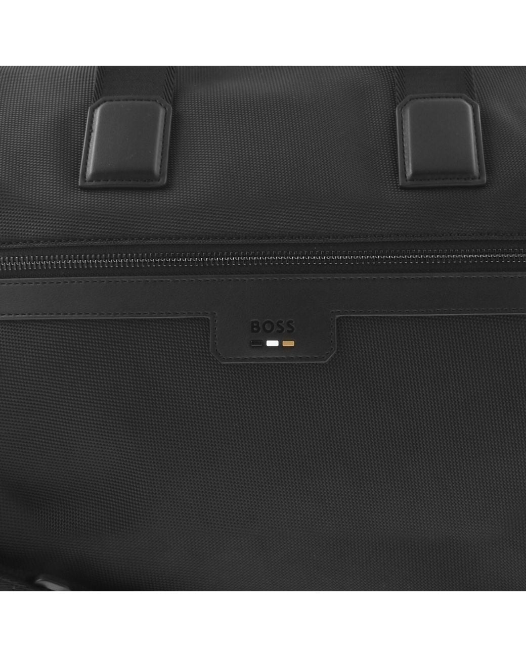 BOSS BUSINESS Black Boss Ray Soft Holdall for men