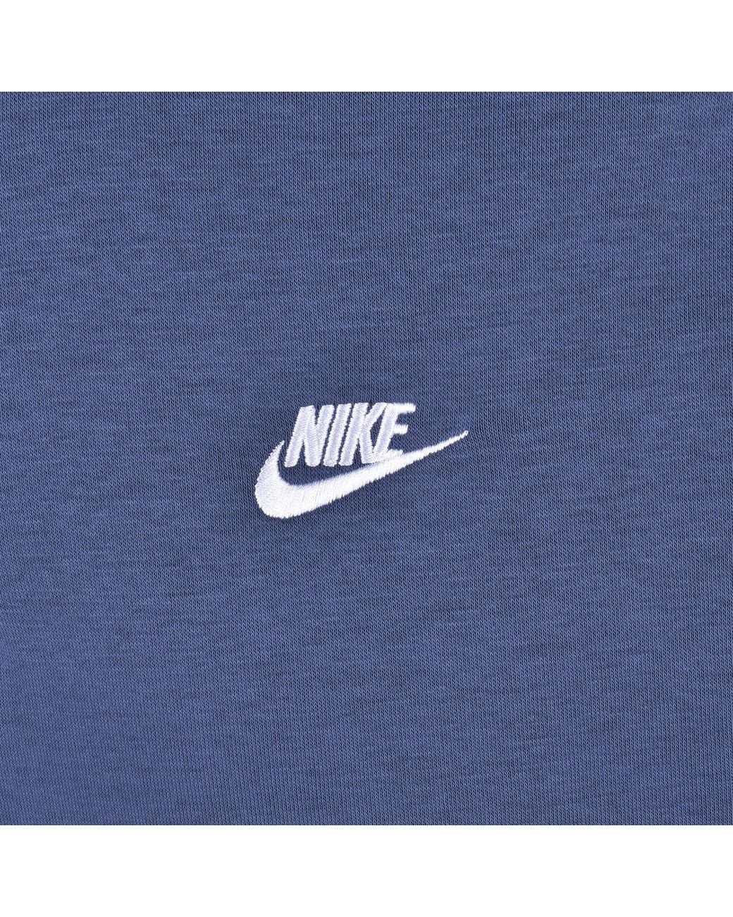 Nike Blue Quarter Zip Sweatshirt for men