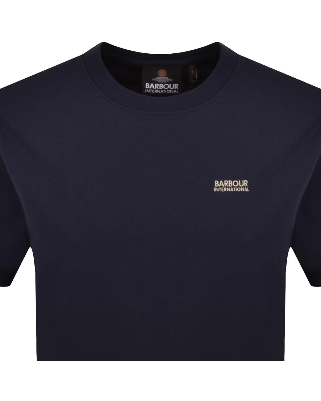 Barbour Blue Graphic T Shirt for men